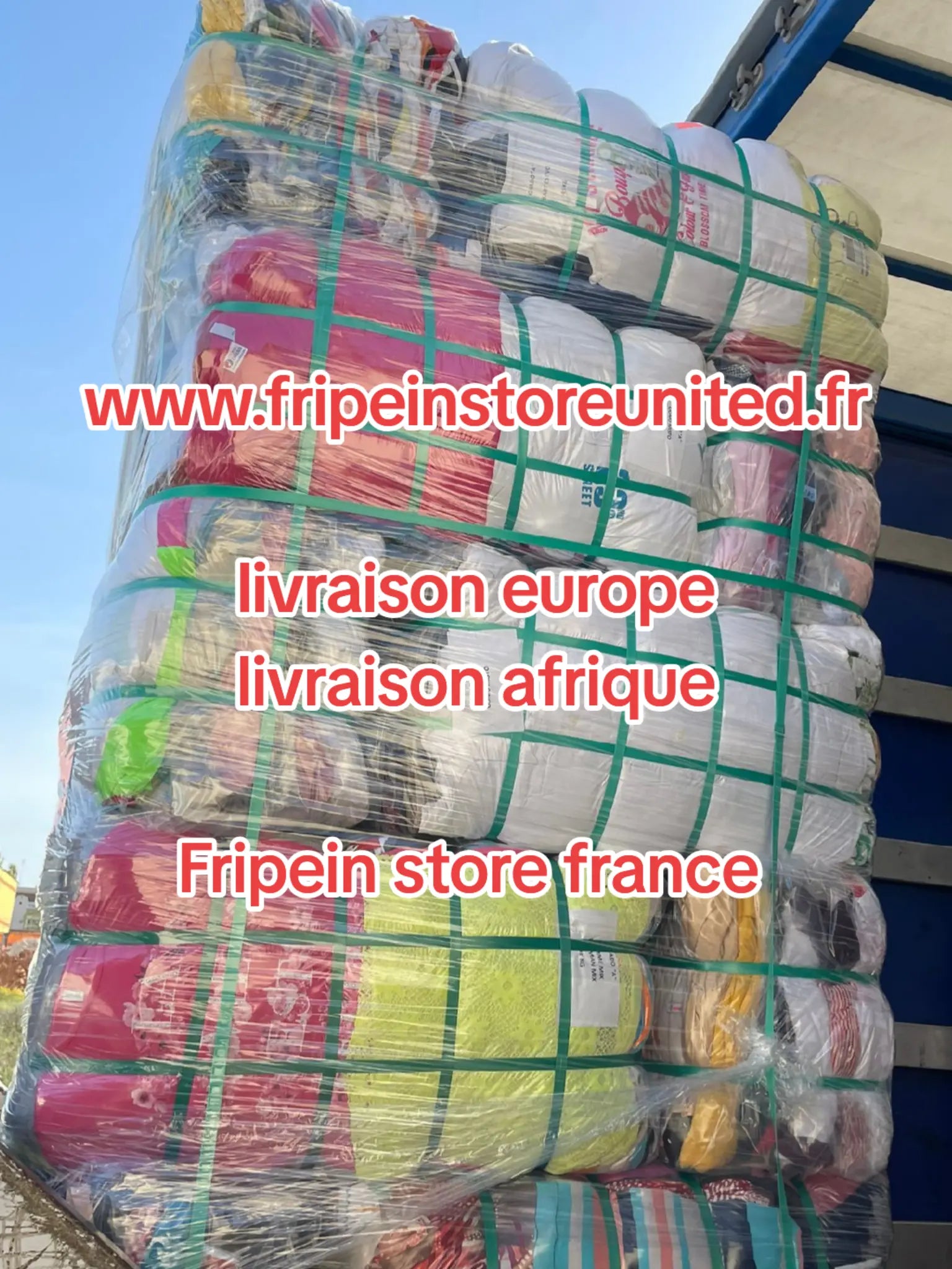 30 balles de 45 kilos qualité 1 été MIX femme homme enfants...livraison france gratuite