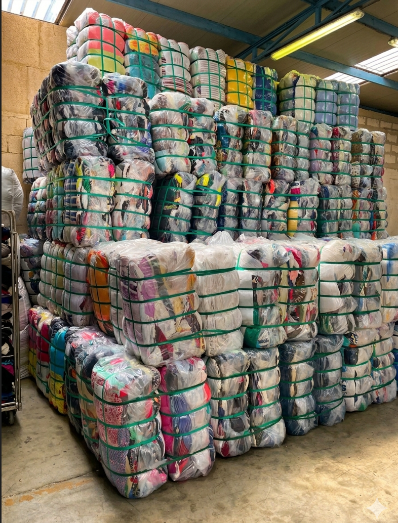 PALETTE DE 15 BALLES DE 45 kilos BALLES FEMME été qualité A