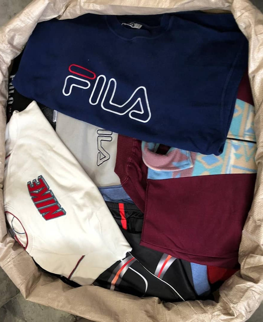 vintage femme homme de friperie mixtes 100KGS