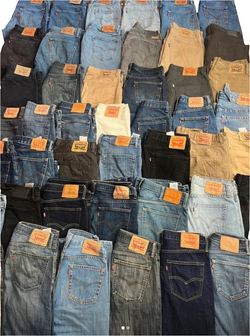 BOX 50 KILOS jean LEVI'S mixtes