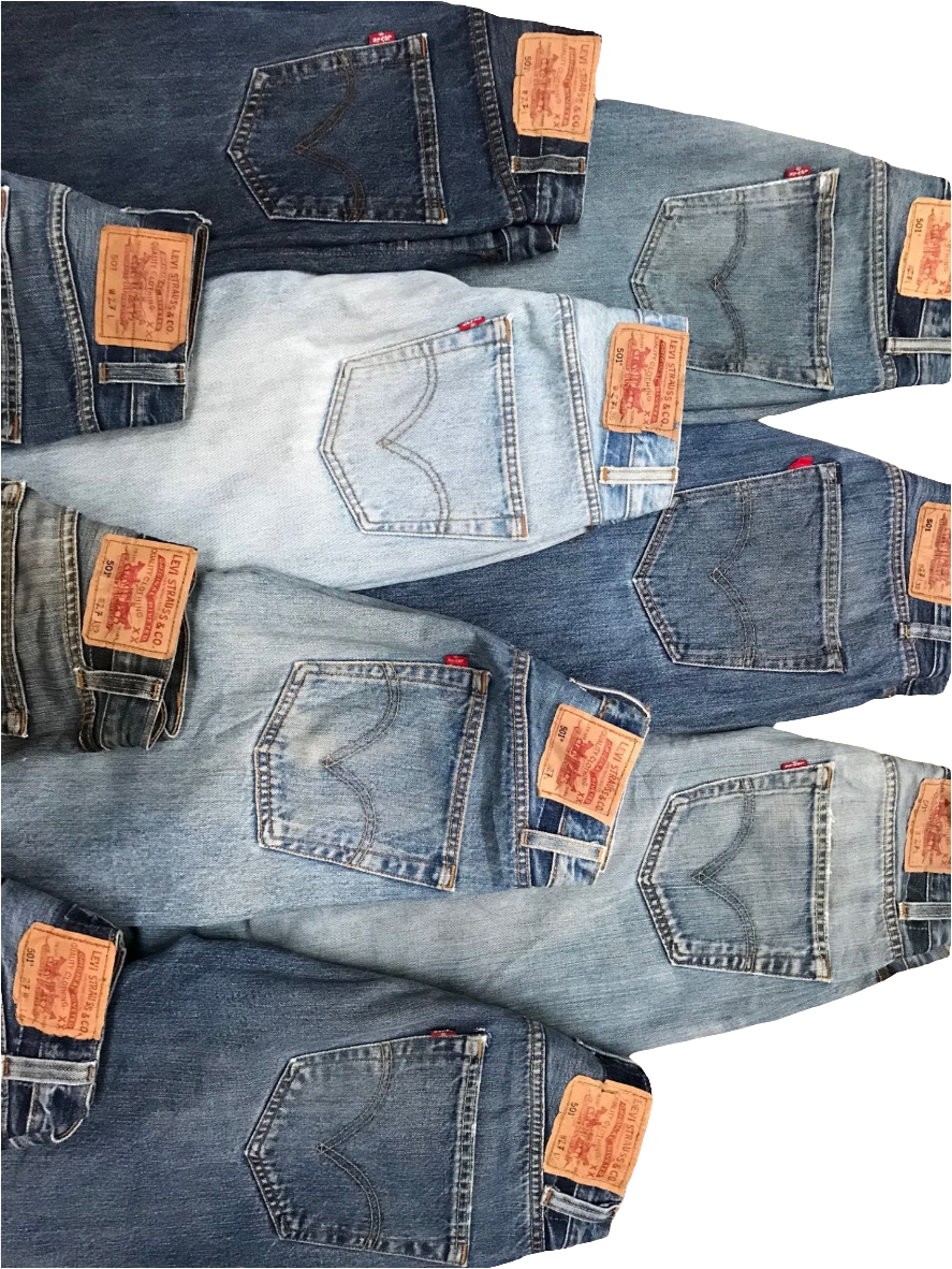 BOX 50 KILOS jean LEVI'S mixtes