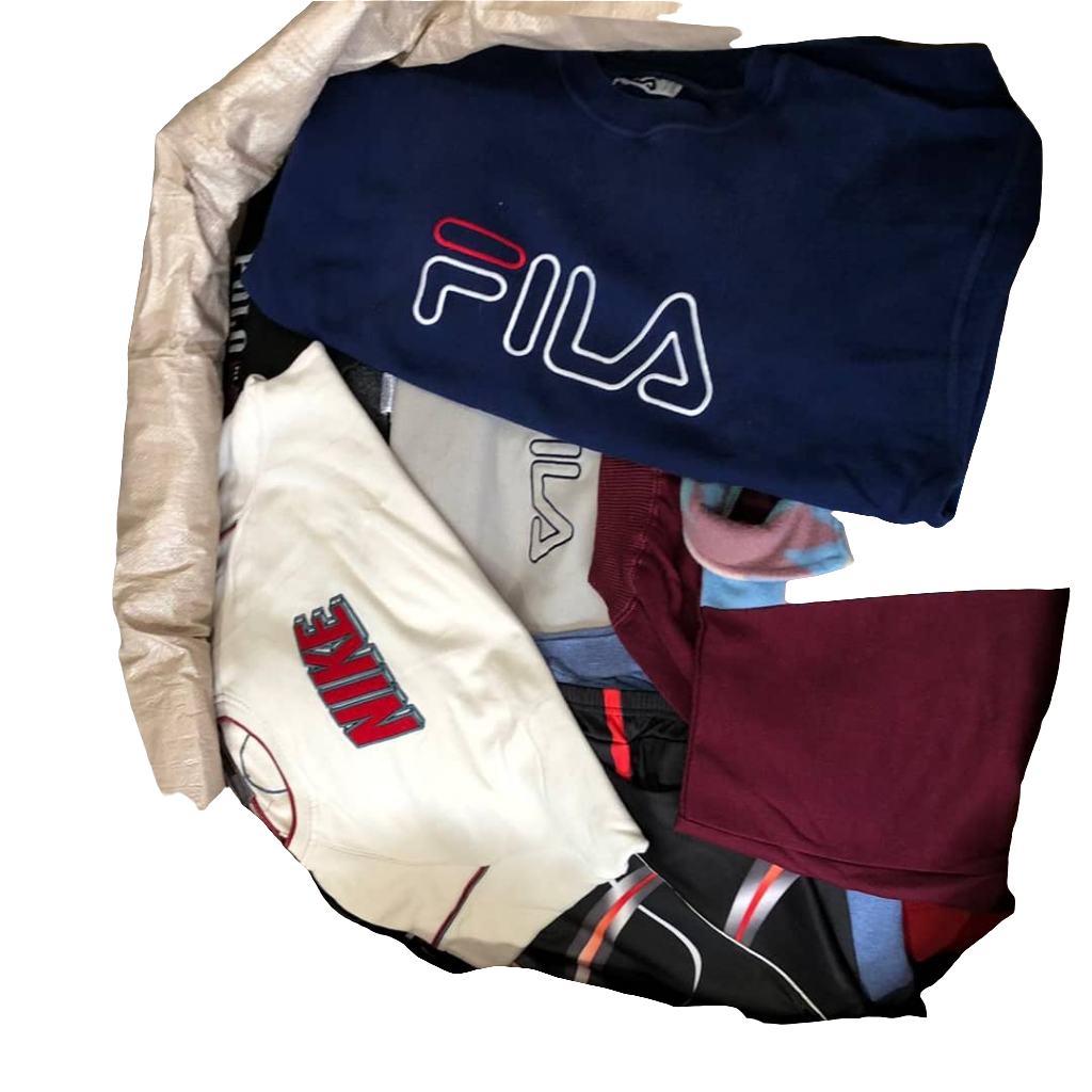 200 kilos de sweat de marque qualité grade A