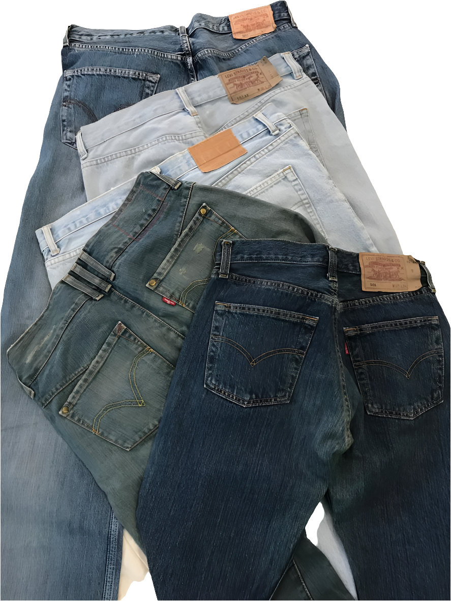 BOX 50 KILOS jean LEVI'S mixtes