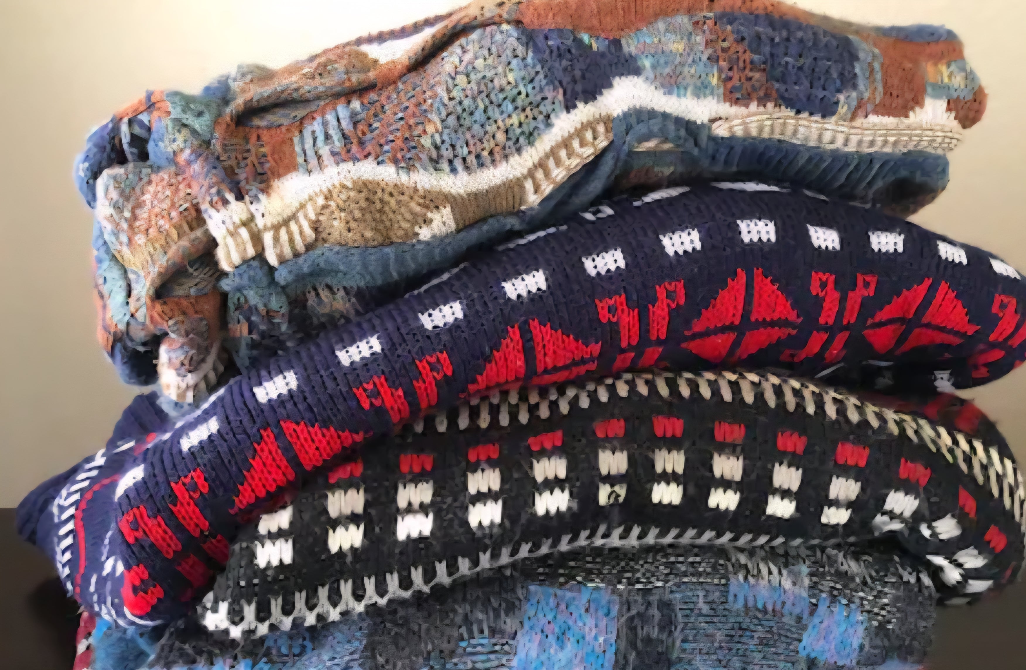 Pull vintage mixte femme homme 10kgs