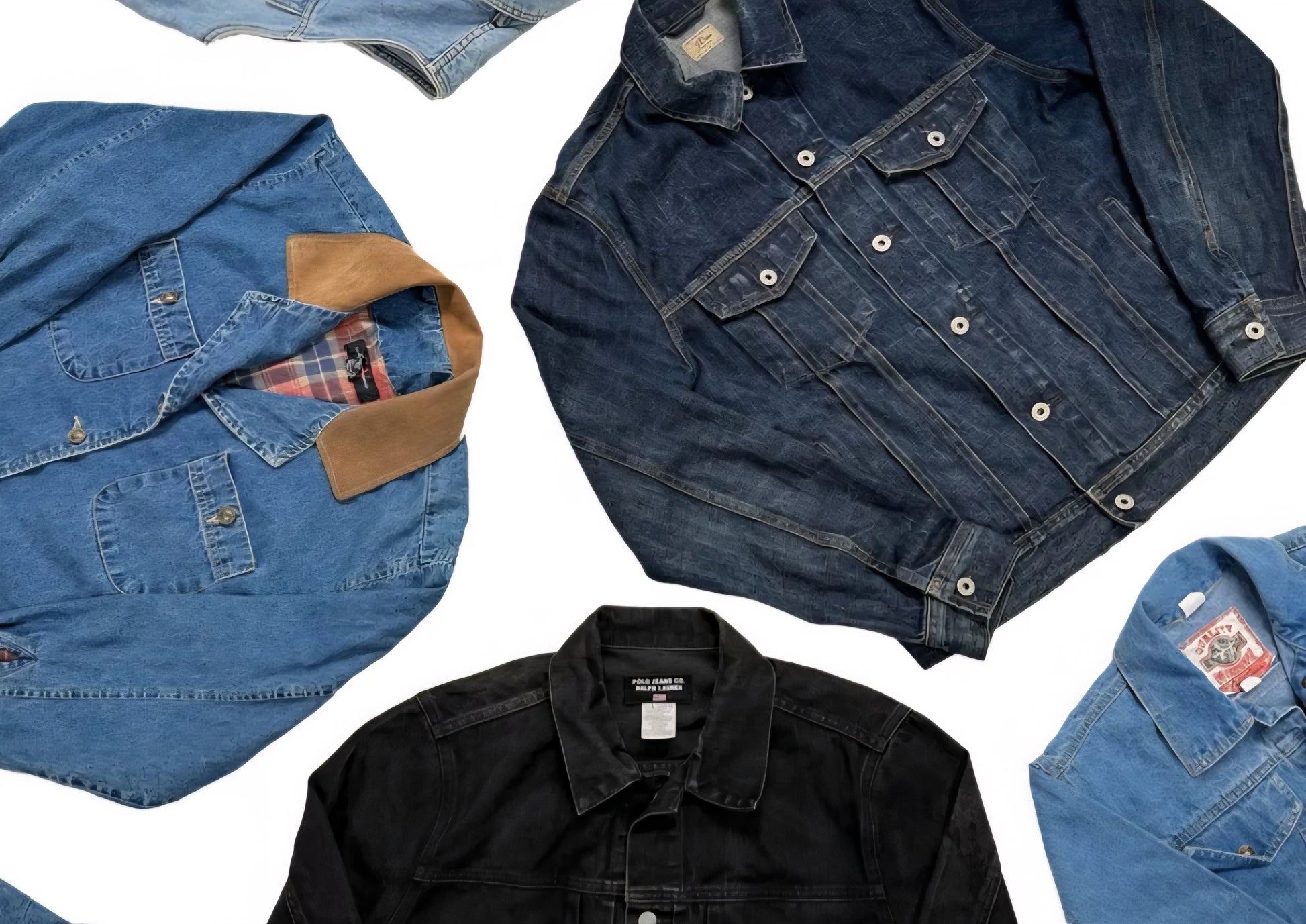 Veste jean mixtes 20 pieces